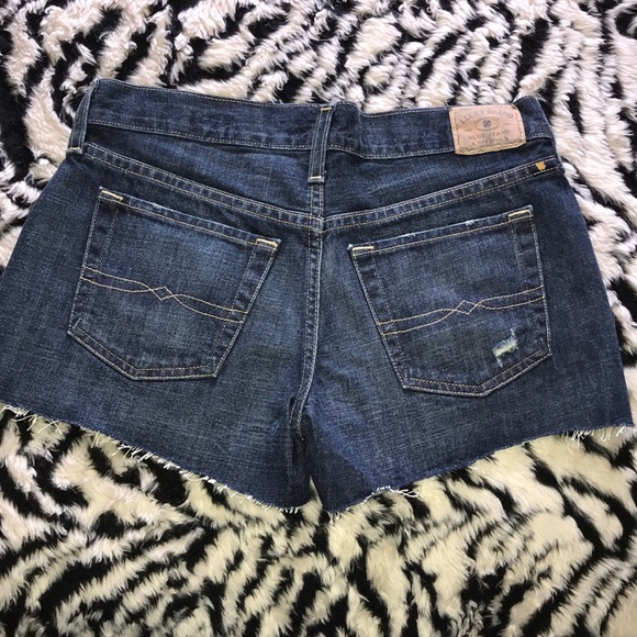 Lucky brand the cut off shorts size 00/24 - Picture 3 of 4